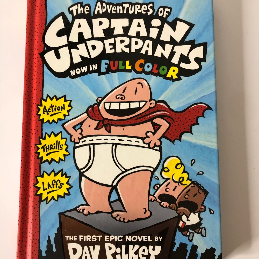 Captain Underpants Book
